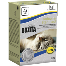 Консервы для домашних и стерилизованных кошек BOZITA FUNKTION кусочки курицы в желе 190 г