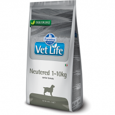 Лечебный сухой корм для стерилизованных собак весом до 10кг FARMINA VET LIFE DOG NEUTERED 33/10