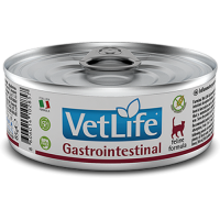 Лечебные консервы для кошек FARMINA VET LIFE GASTROINTESTINAL для лечения заболеваний ЖКТ 85г