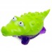 Игрушка для щенков GIGWI 75454 SUPPA PUPPA Крокодильчик с пищалкой 10см