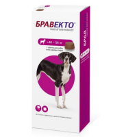 INTERVET БРАВЕКТО жевательная таблетка для собак 40-56кг