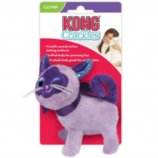 Игрушка для кошек KONG CRACKLES WINKZ CAT КОШКА шуршащая с мятой