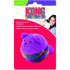 Игрушка для кошек KONG CAT YARNIMALS КОТ-КЛУБОК с мятой
