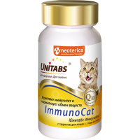 UNITABS IMMUNOCAT Витаминно-минеральный комплекс для иммунитета кошек 120 таблеток